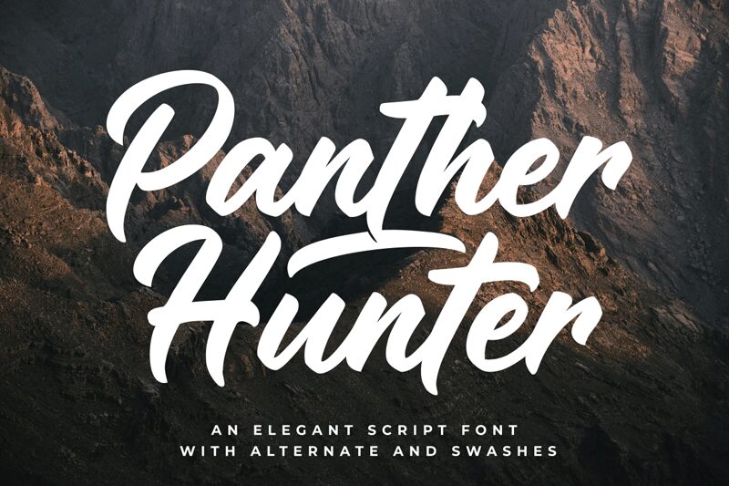 Panther Hunter Carattere