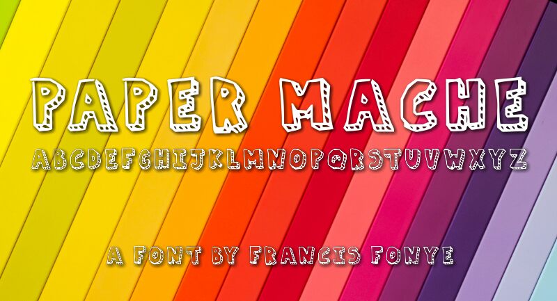 Paper Mache フォント