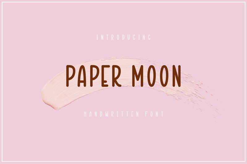 PAPER MOON Carattere
