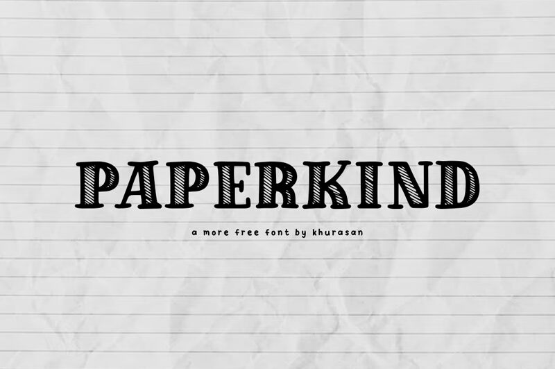 Paperkind Czcionka