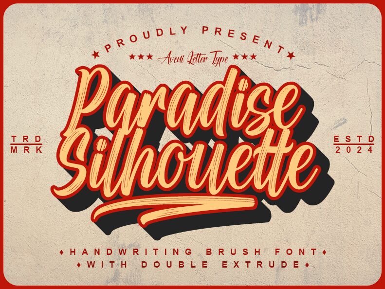 Paradise Silhouette Police