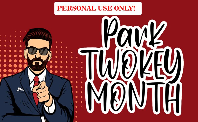 Park Twokey Month Carattere