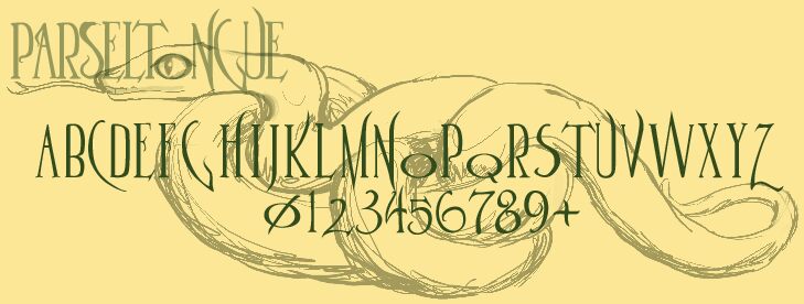 Parseltongue Schriftart