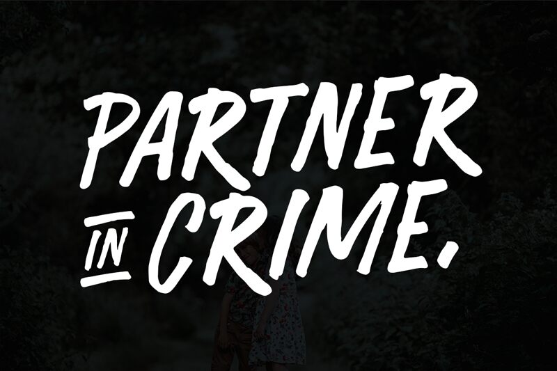 Partner in Crime Schriftart