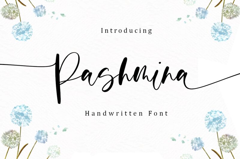 Pashmina Czcionka