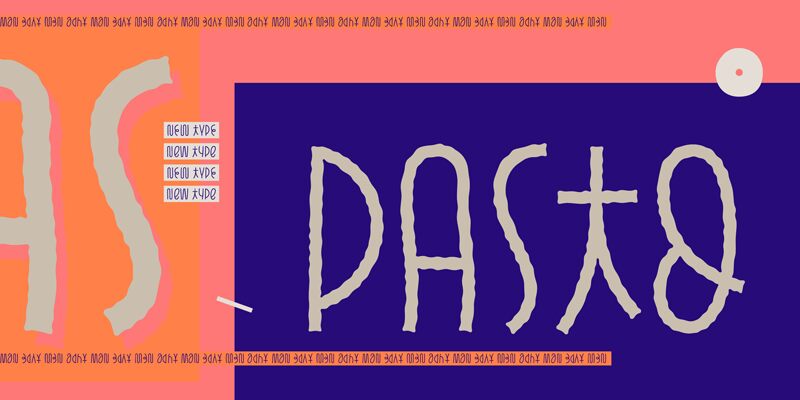 Pasto Schriftart