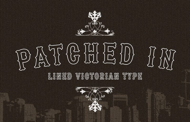 Patched In Schriftart