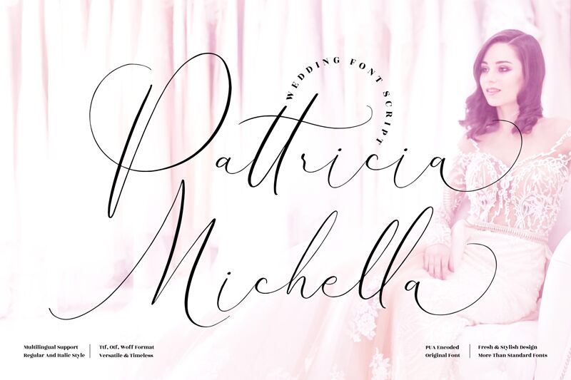 Pattricia Michella Schriftart
