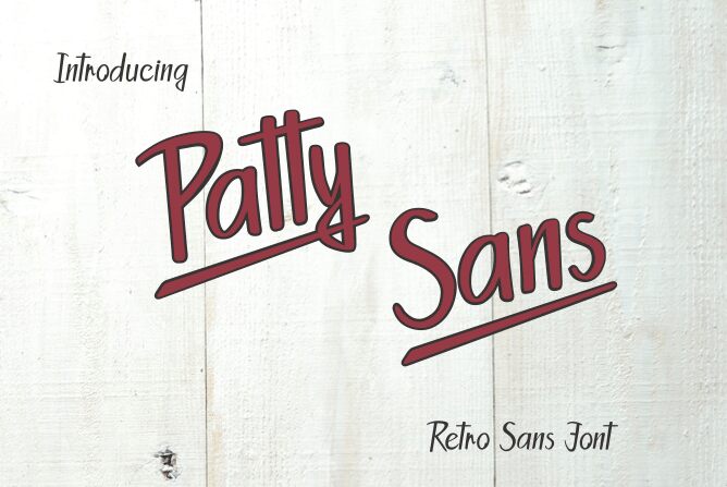 Patty Sans Шрифт