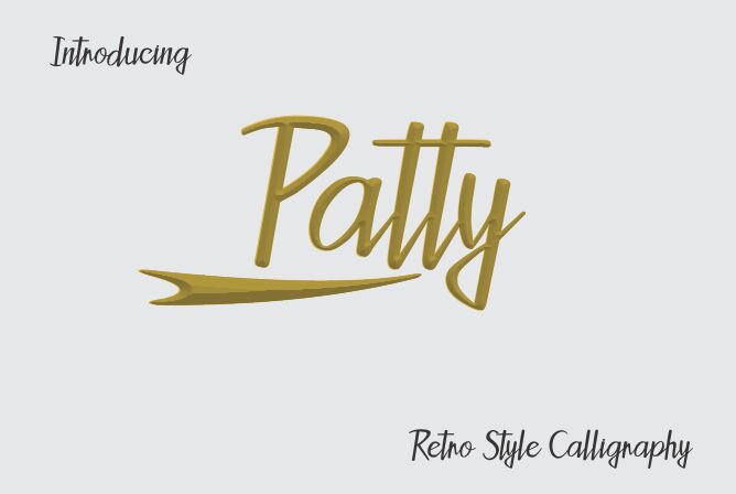 Patty Шрифт