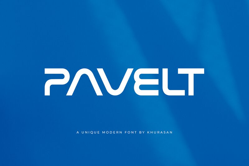 Pavelt Schriftart