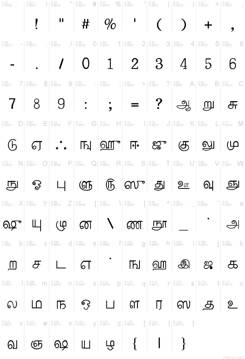 Palladam-Normal font | Fonts2u.com