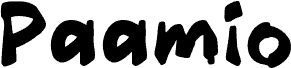 Preview of the Paamio font