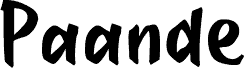 Preview of the Paande font