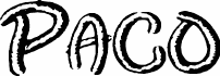 Preview of the Paco font