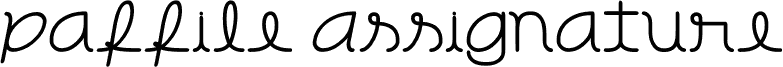PaFFile Assignature