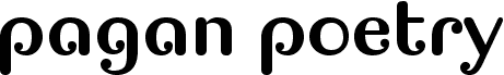 Pagan Poetry