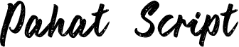 Pahat Script