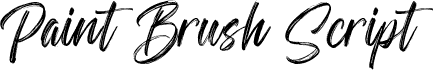 Paint Brush Script Regular