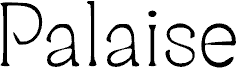PalaiseBlur-Regular Demo