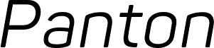 Panton-Trial Regular Italic
