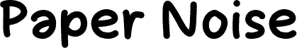Paper Noise шрифт