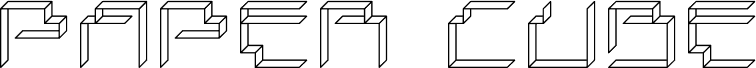 PaperCube-Paper