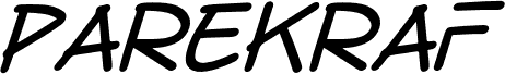 Parekraf - Demo Italic