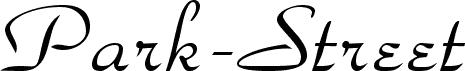 Preview of the Park Street Normal font