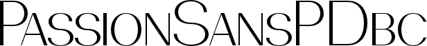 PassionSansPDbc-LightSmallCaps