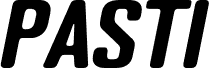PASTI-Oblique шрифт