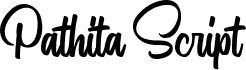Pathita Script Regular