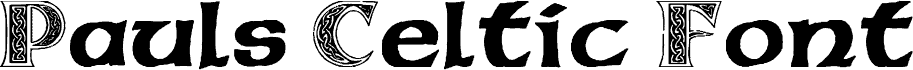 Pauls Celtic Font 3