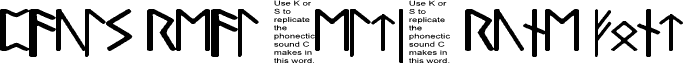 Pauls Real Celtic Rune Font