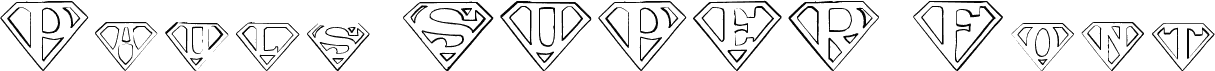Pauls SUPER Font