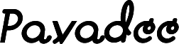 Pavadee Bold Italic