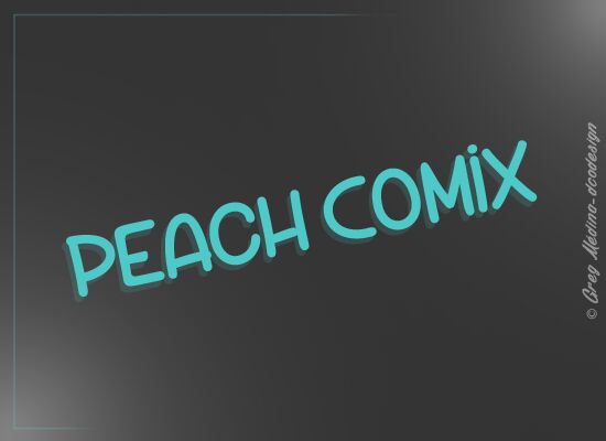 Peach Comix Czcionka