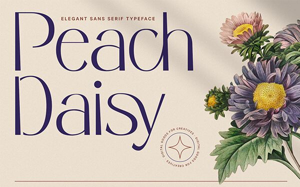 Peach Daisy Carattere