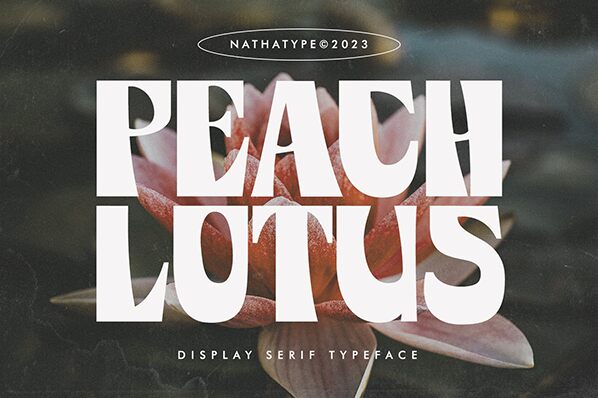 Peach Lotus Personal Use font | Fonts2u.com