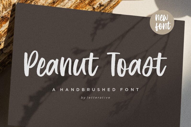 Peanut Toast Schriftart