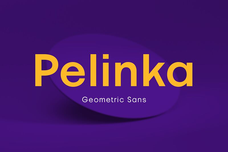 Pelinka Schriftart