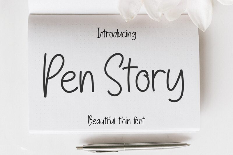 Pen Story 字体