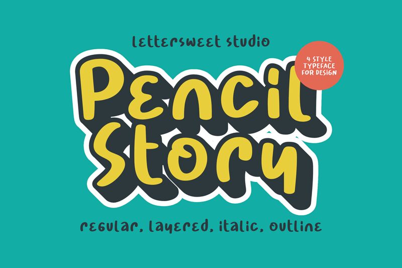 Pencil Story 字体