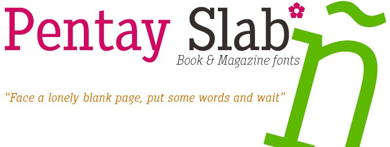 Pentay Book Czcionka