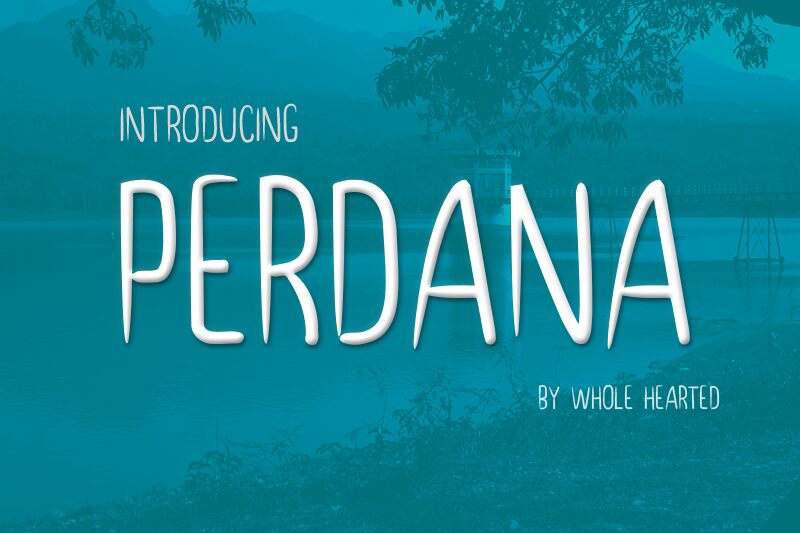 Perdana Шрифт