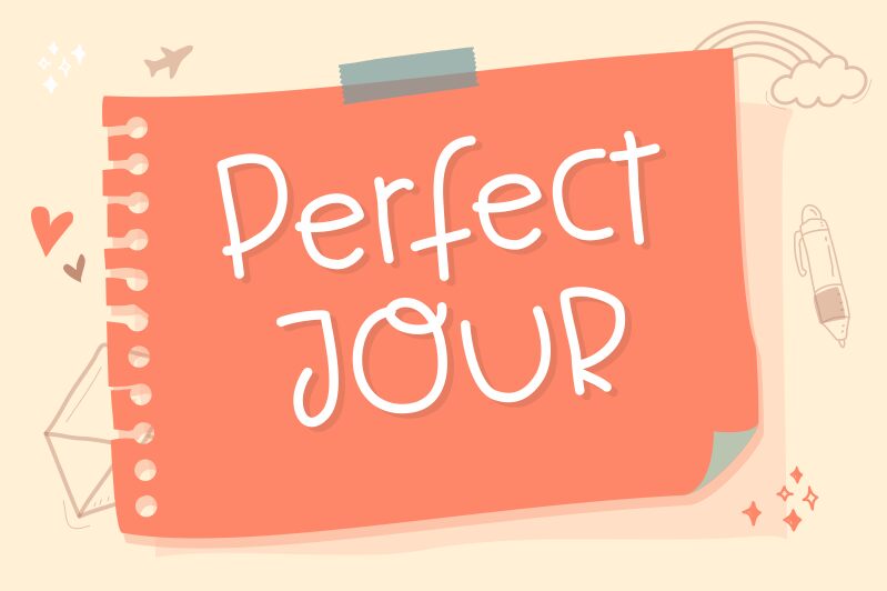 Perfect Jour Schriftart