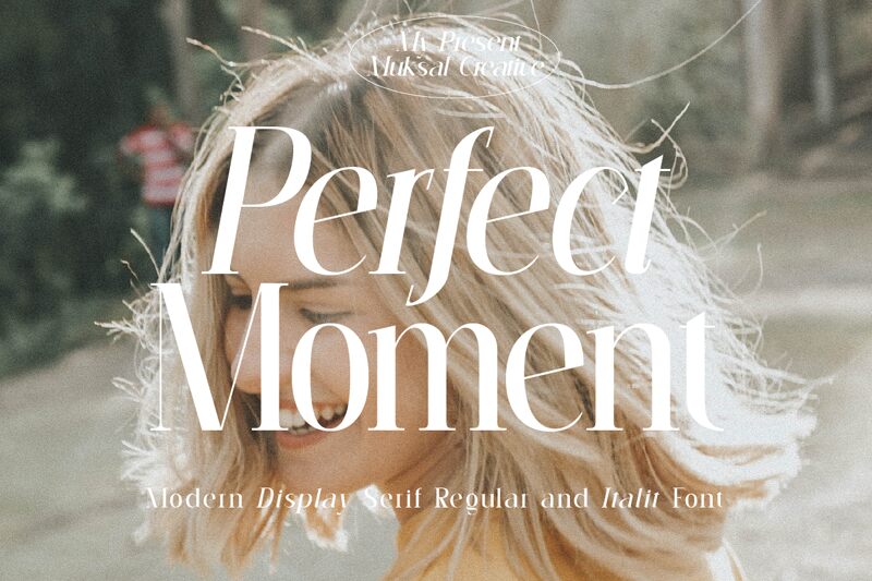 Perfect Moment Druh písma