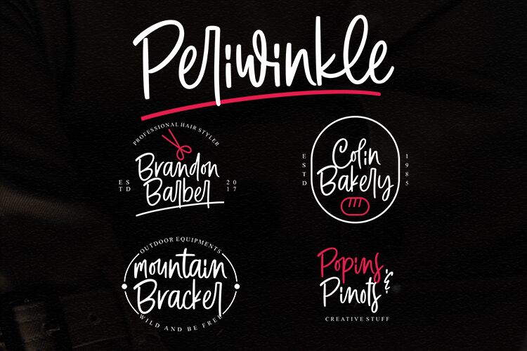 Periwinkle Schriftart