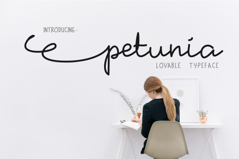 Petunia Schriftart