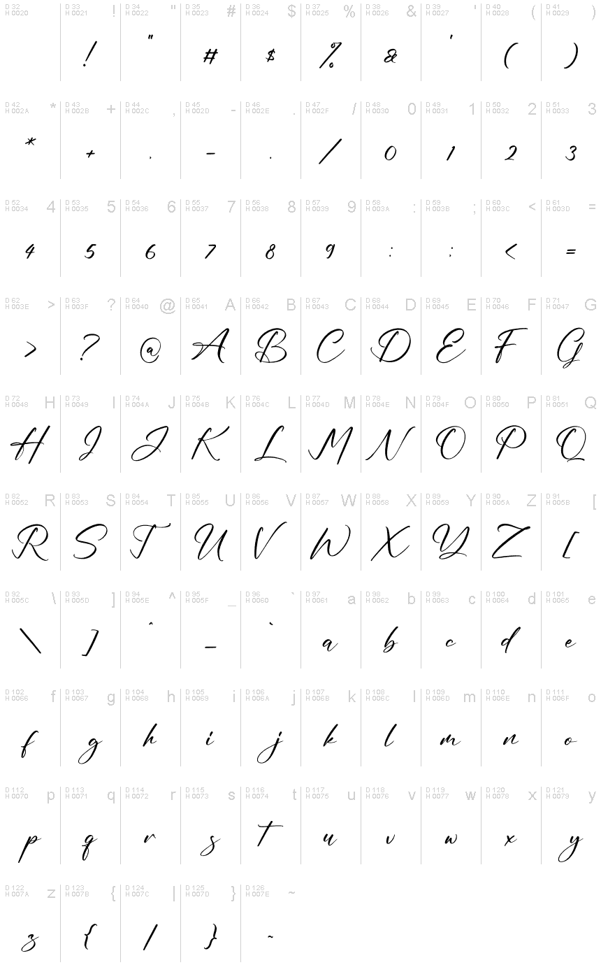 Peachy font